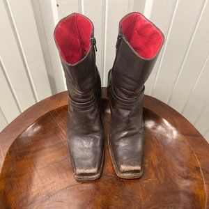 Frye Mid-Ankle Leather Boots